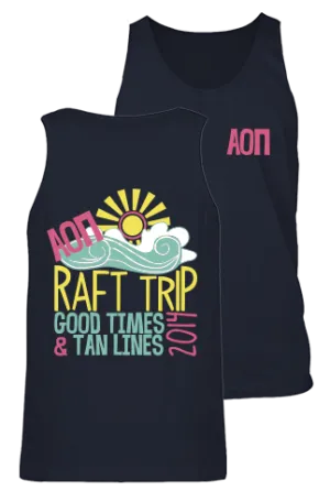 Alpha Omicron Pi Raft Trip Tanks