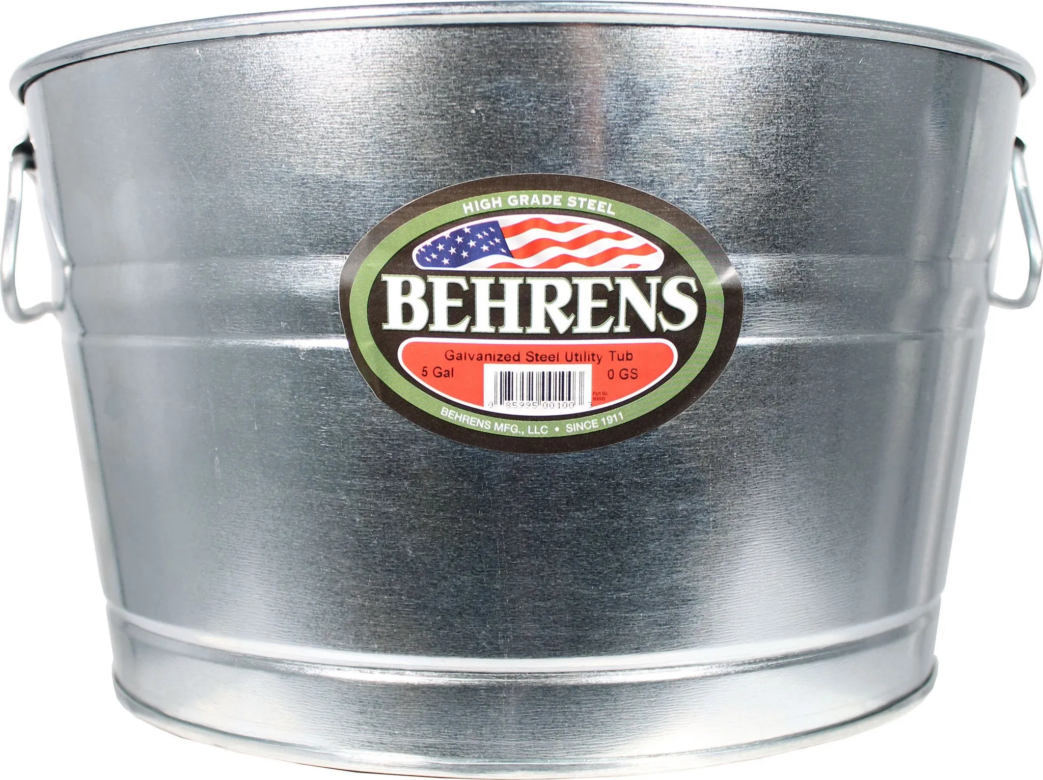 Behrens Manufacturing - Galvanized Steel Round Tub