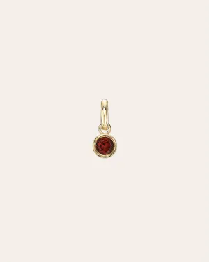 Bezel Birthstone Pendant