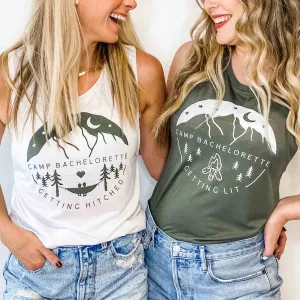 Camp Bachelorette Tanks