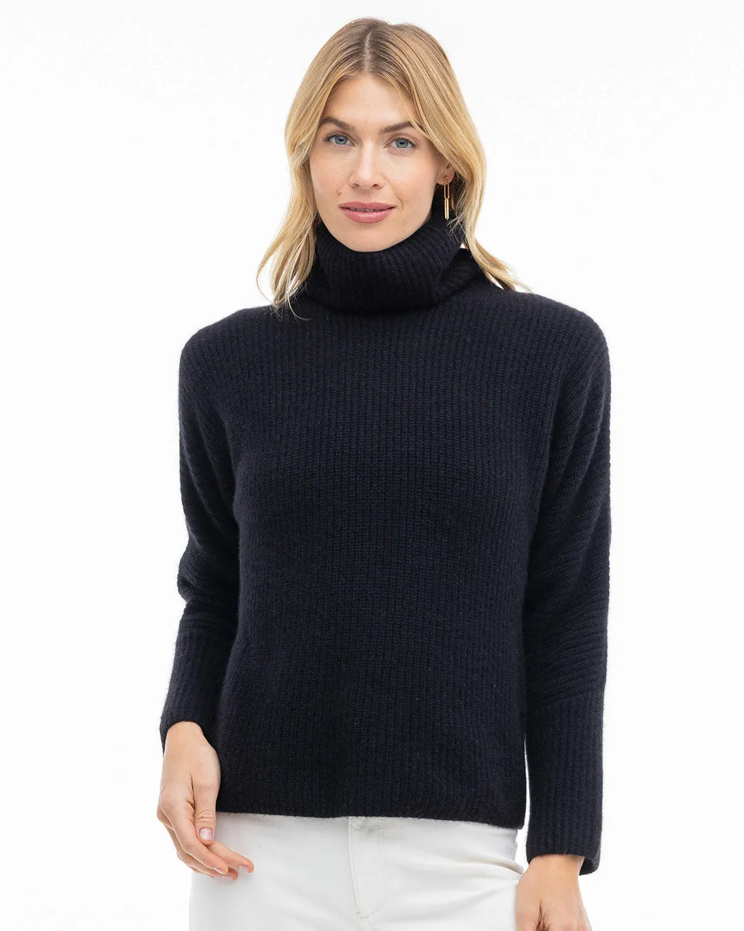 Cashmere Fisherman Turtleneck