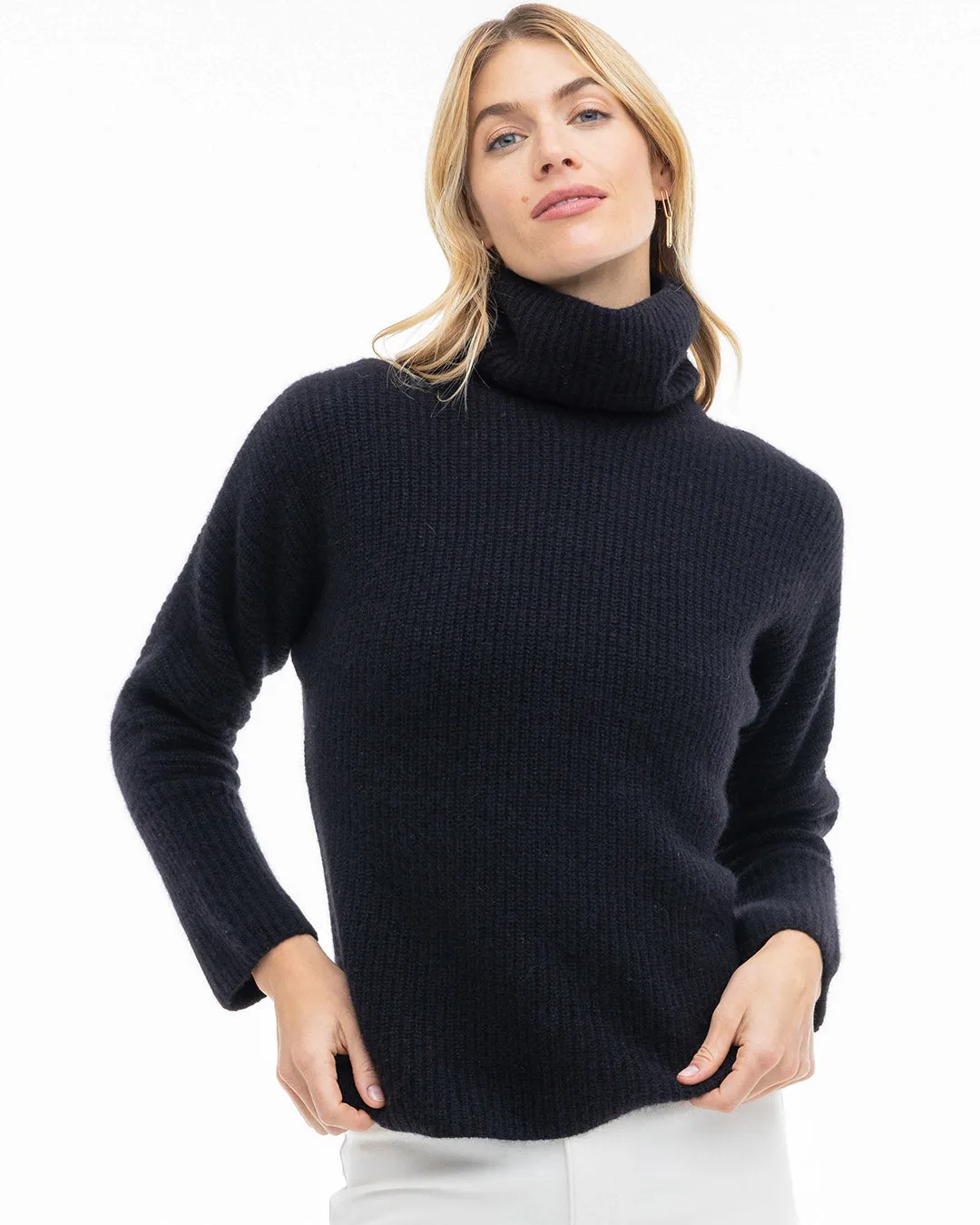 Cashmere Fisherman Turtleneck