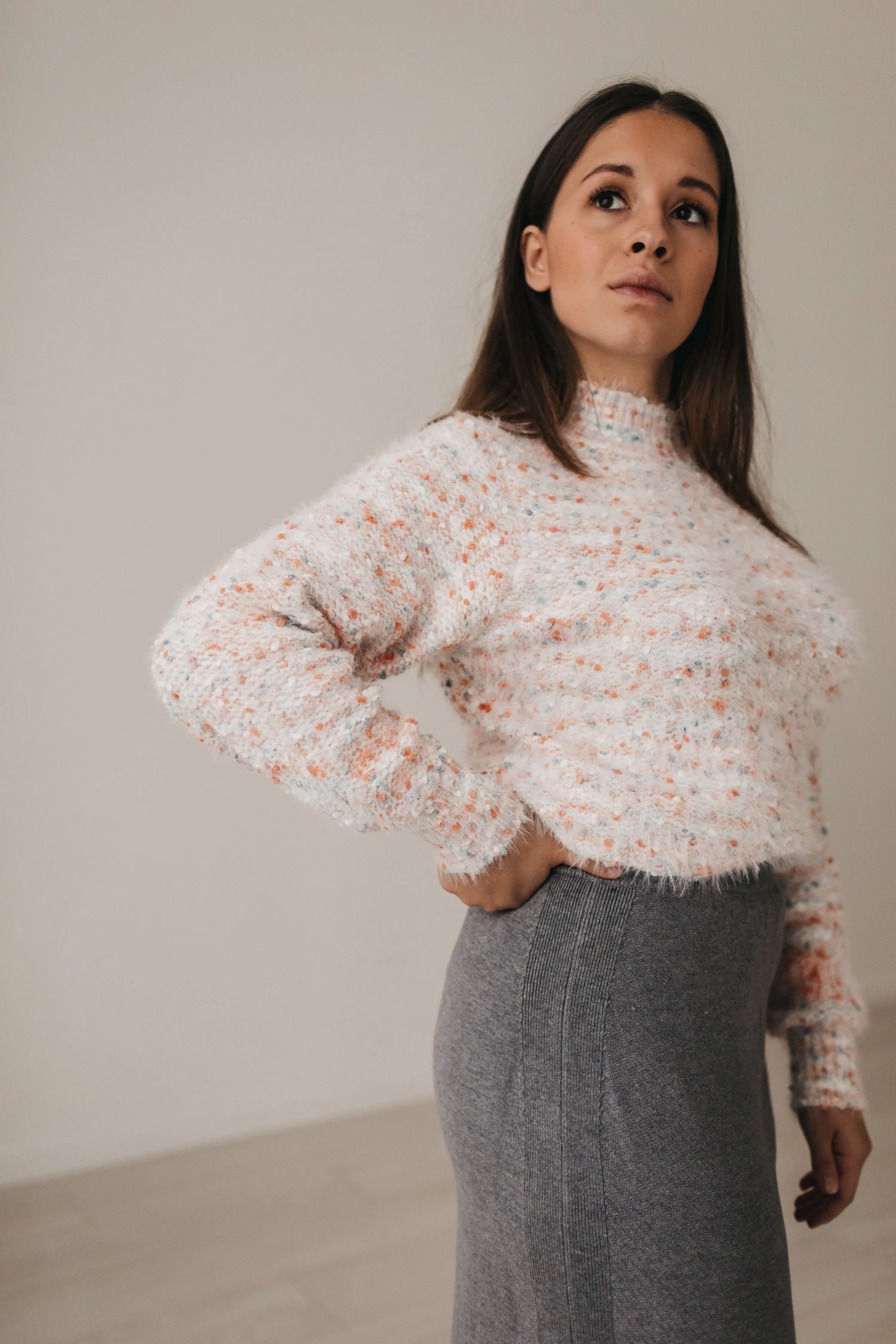 Cozy Up Pom Sweater