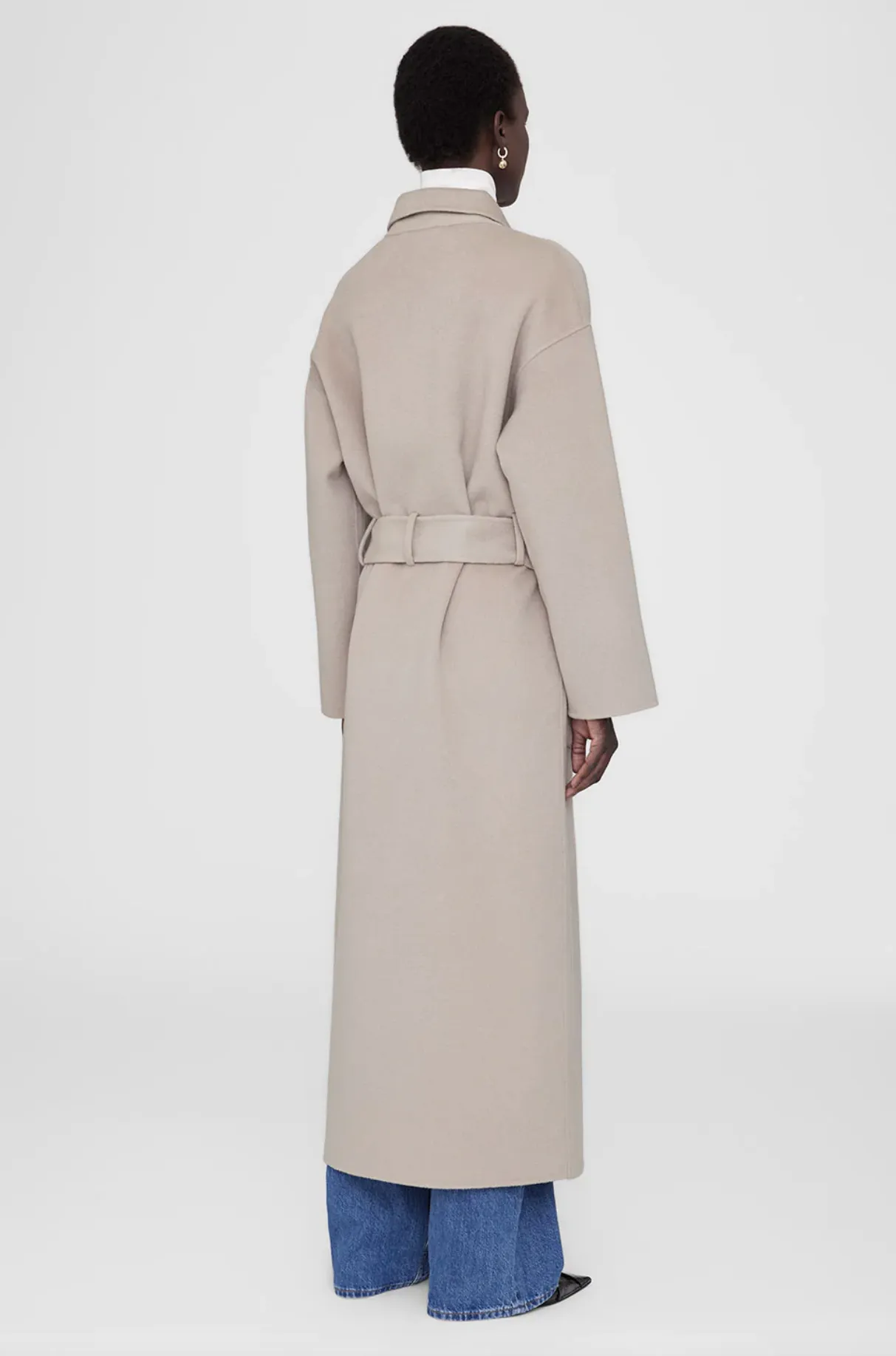 Dylan Maxi Coat - Taupe