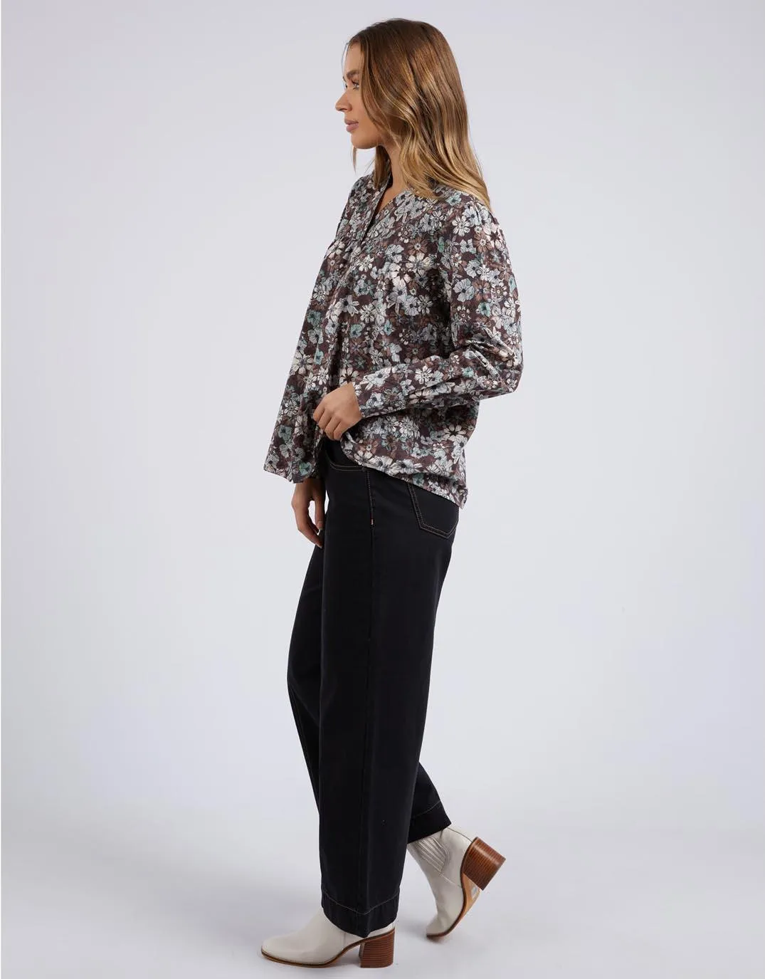 Floral Meadow Blouse - Francesca Floral