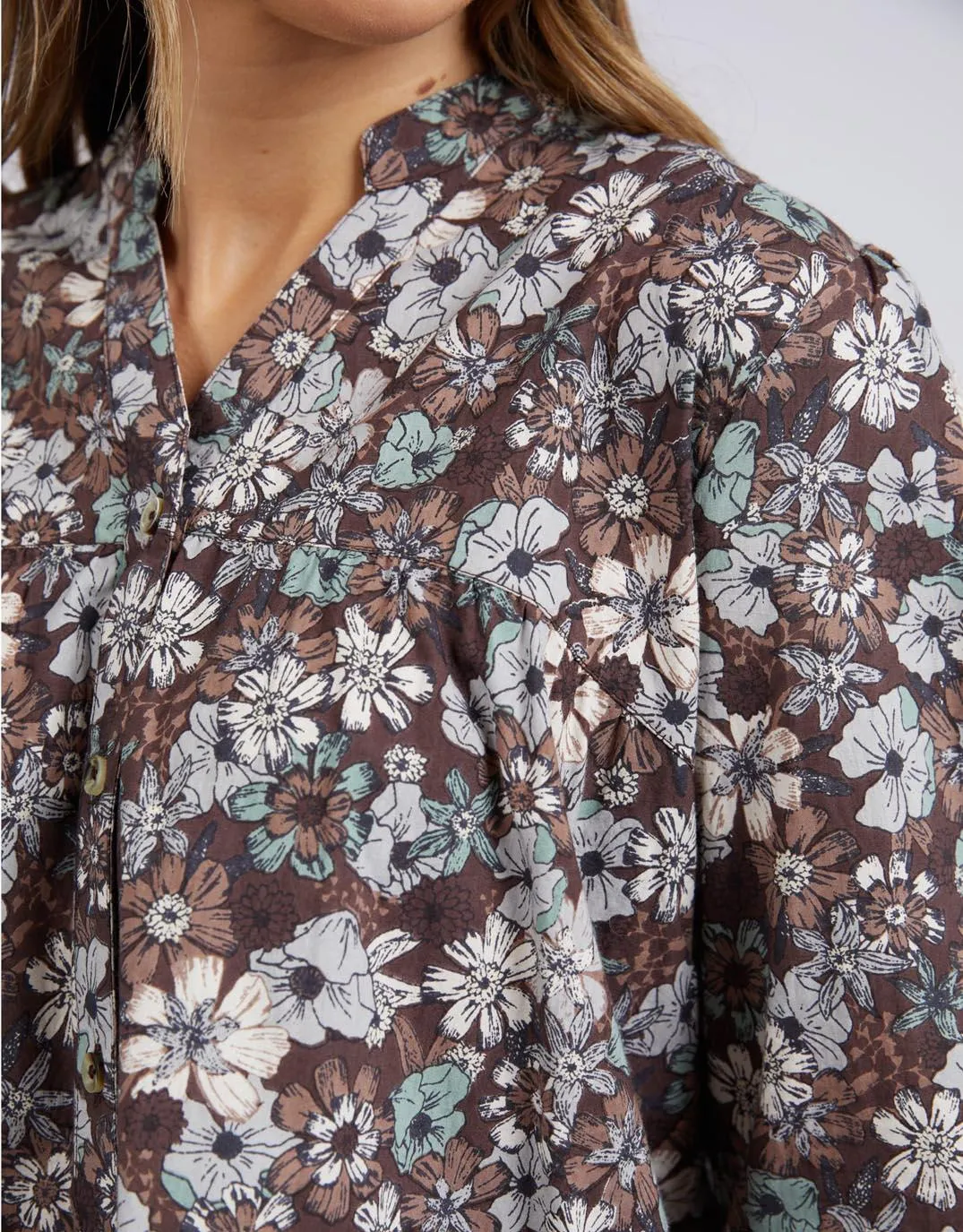 Floral Meadow Blouse - Francesca Floral