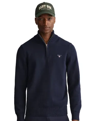 Gant | Mens Cotton Half Zip Sweatshirt