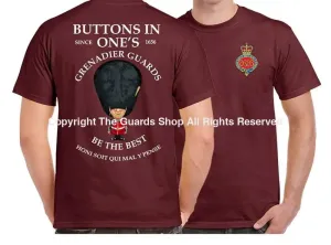 GRENADIER GUARDS BUTTONS IN ONE'S DOUBLE PRINT T-Shirt