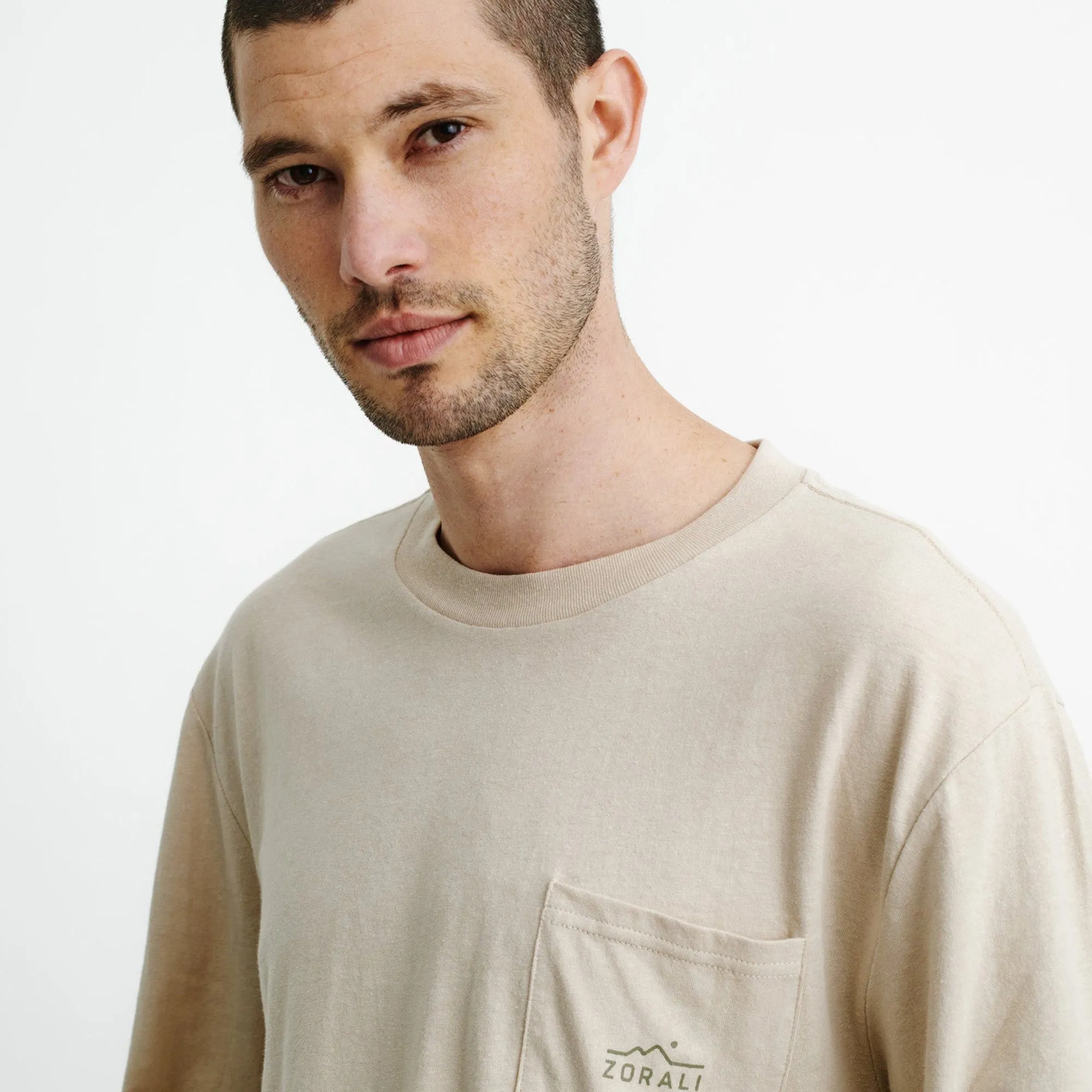 Hemp Long Sleeve Tee Natural