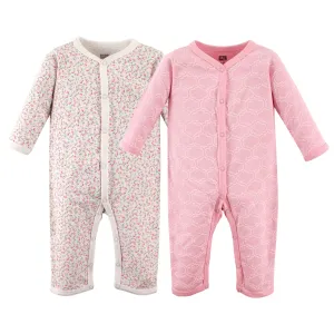 Hudson Baby Cotton Coveralls, Trellis