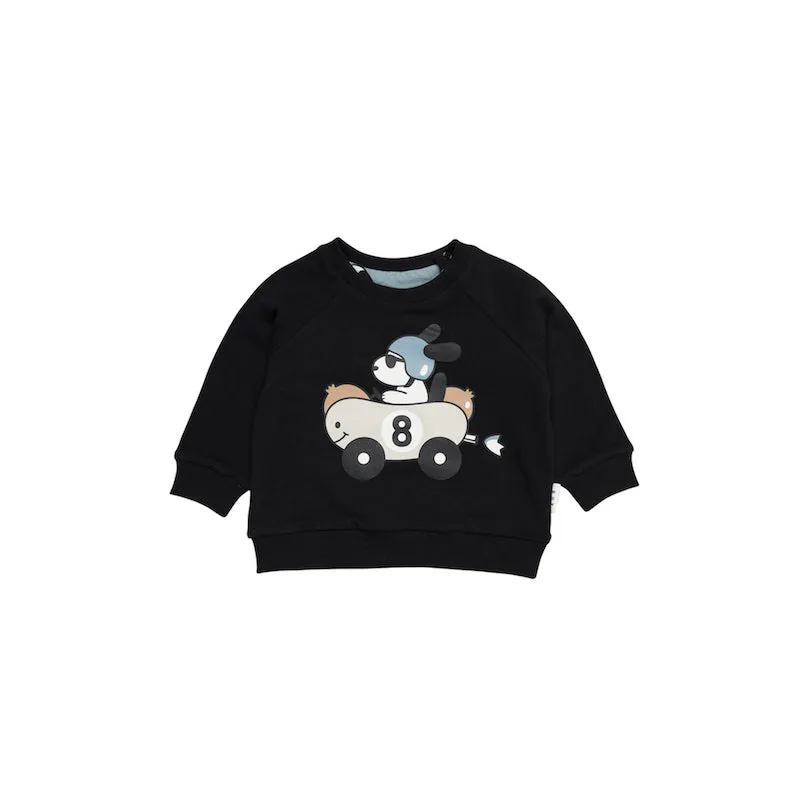 Huxbaby Doggie Reversible Sweatshirt