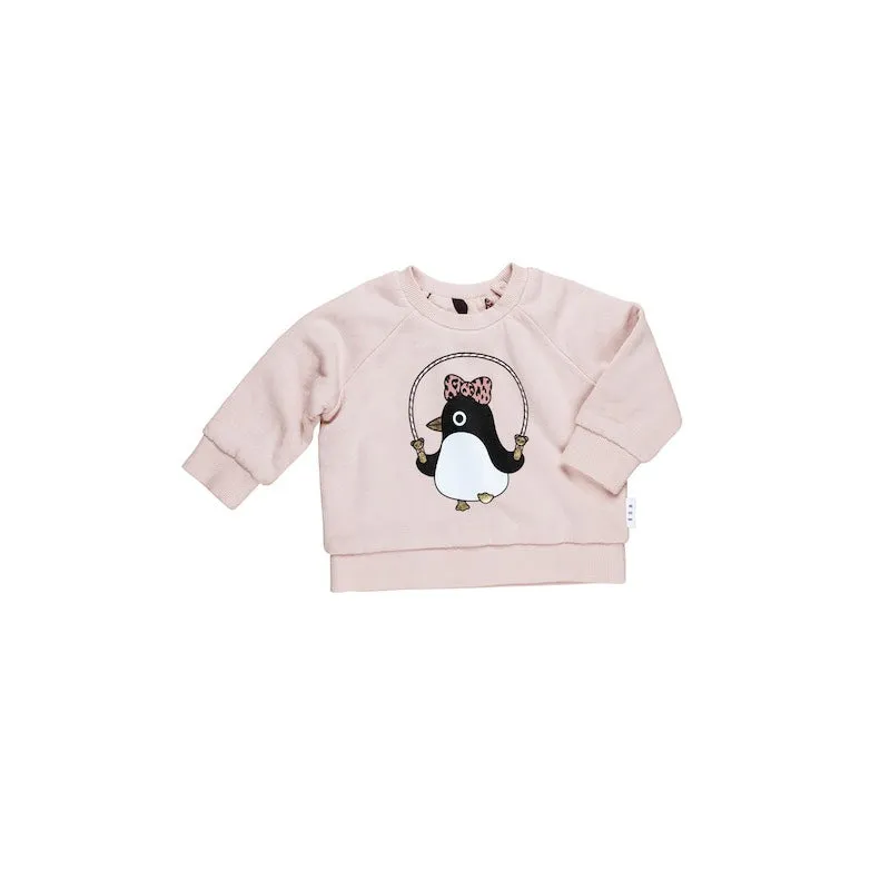 Huxbaby Skipping Penguin Reversible Sweatshirt