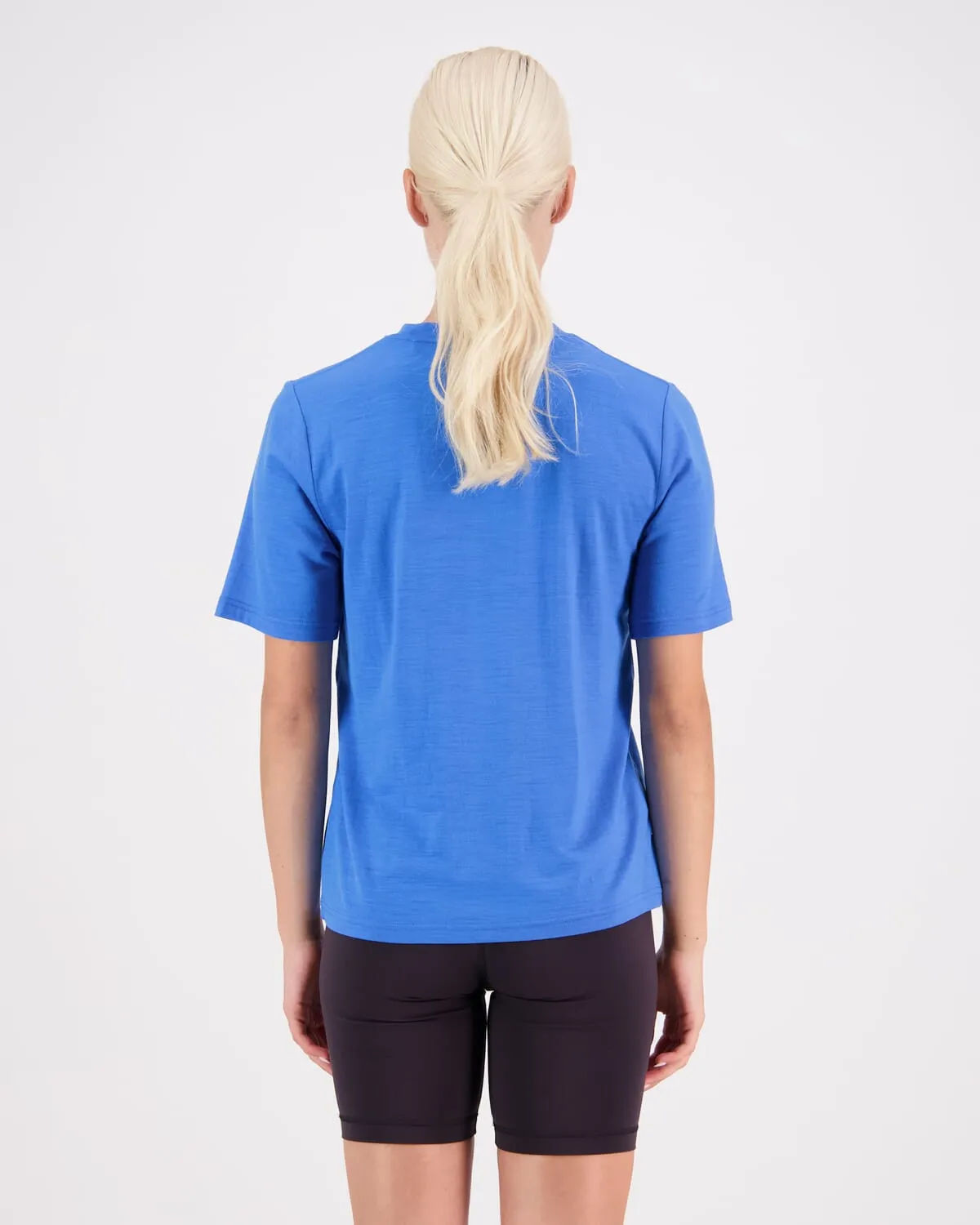 Icon Merino T-Shirt - Pop Blue