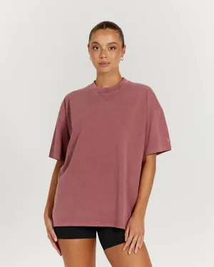 Muscle Republic | Essentials Tee - Faded Berry