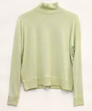 Rag & Bone - Avryl Turtleneck Sweater in Lime Grey Multi