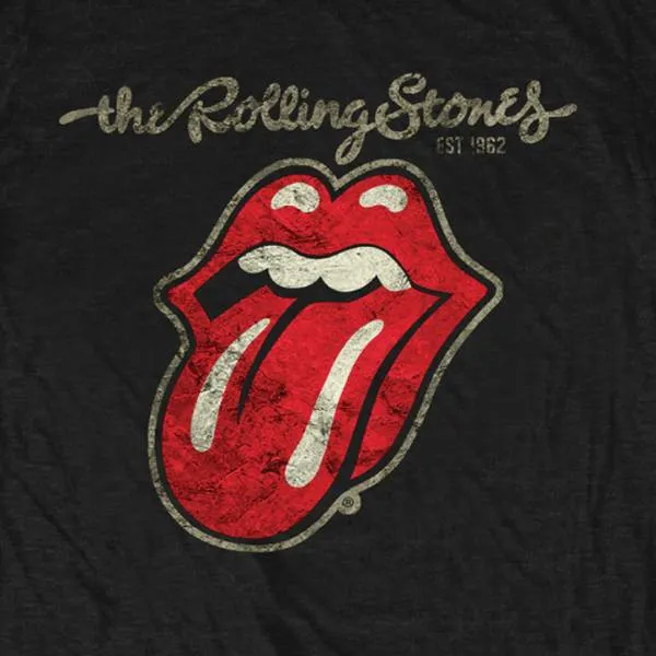 Rolling Stones Adult T-Shirt - Lick