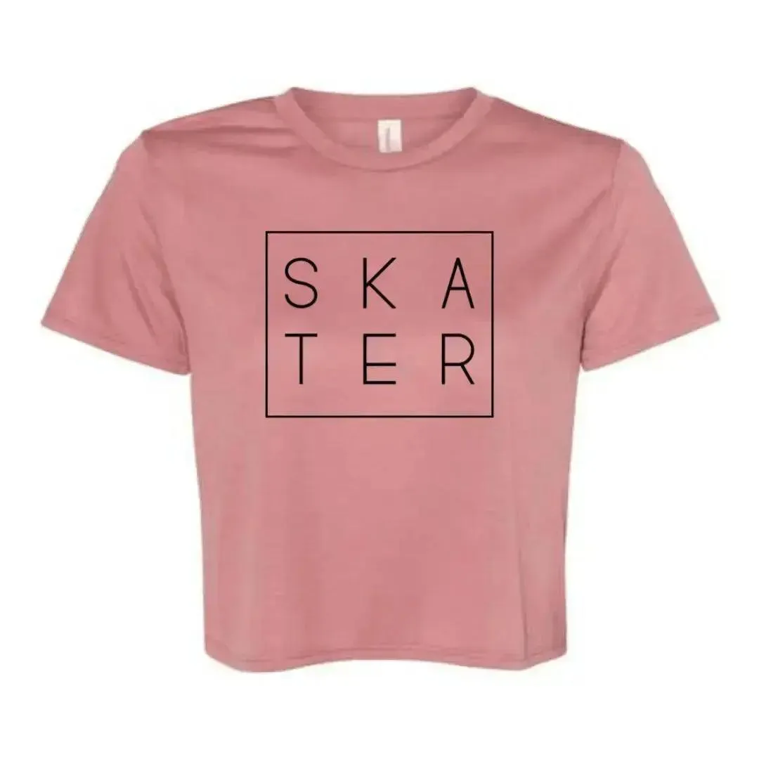 SKATER Flowy Crop Tee