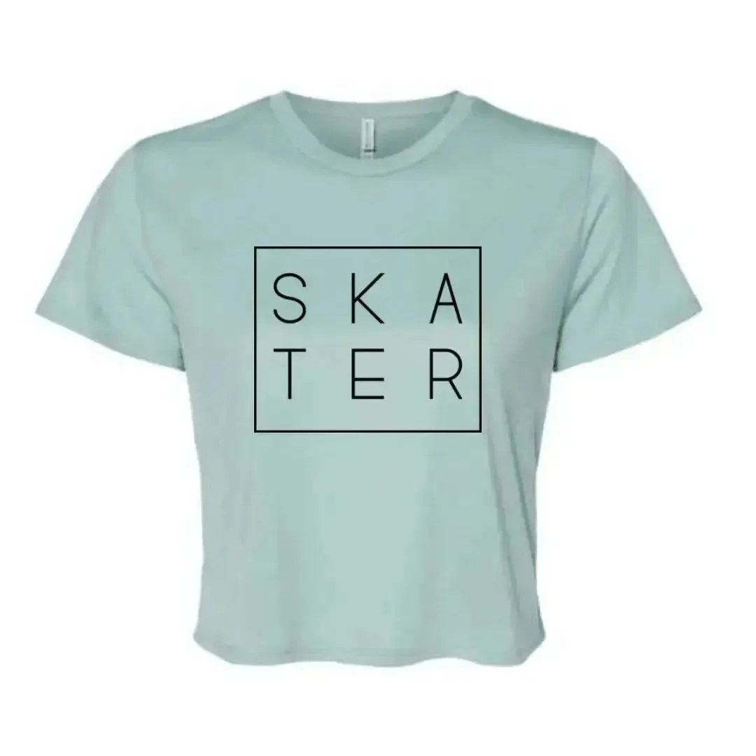 SKATER Flowy Crop Tee