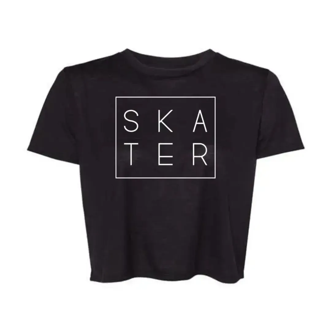 SKATER Flowy Crop Tee