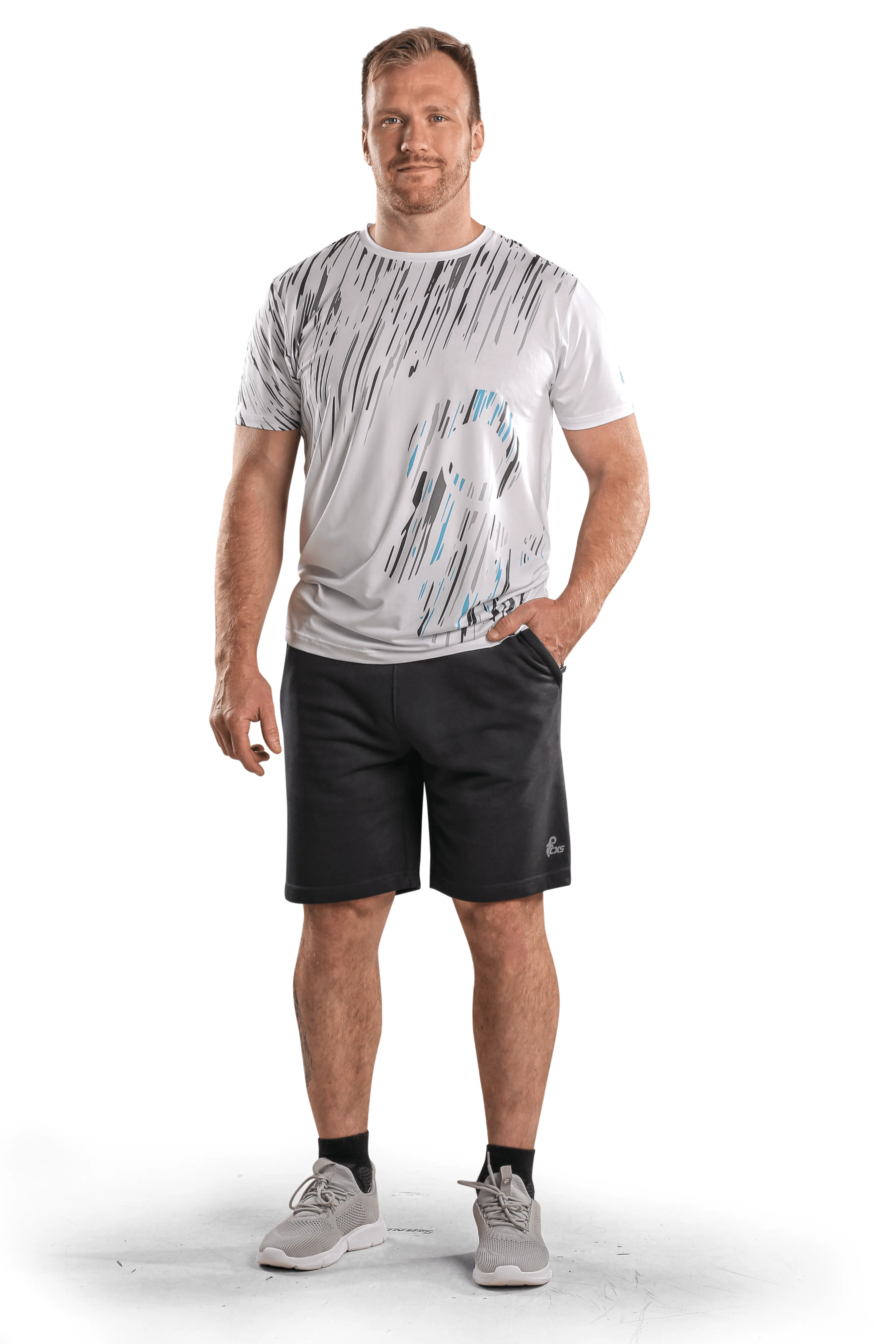 T-shirt CXS SPORTY COOL, short sleeve, white