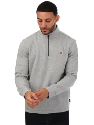 Ted Baker | Mens Half Zip Sweatshirt - Kilbrn