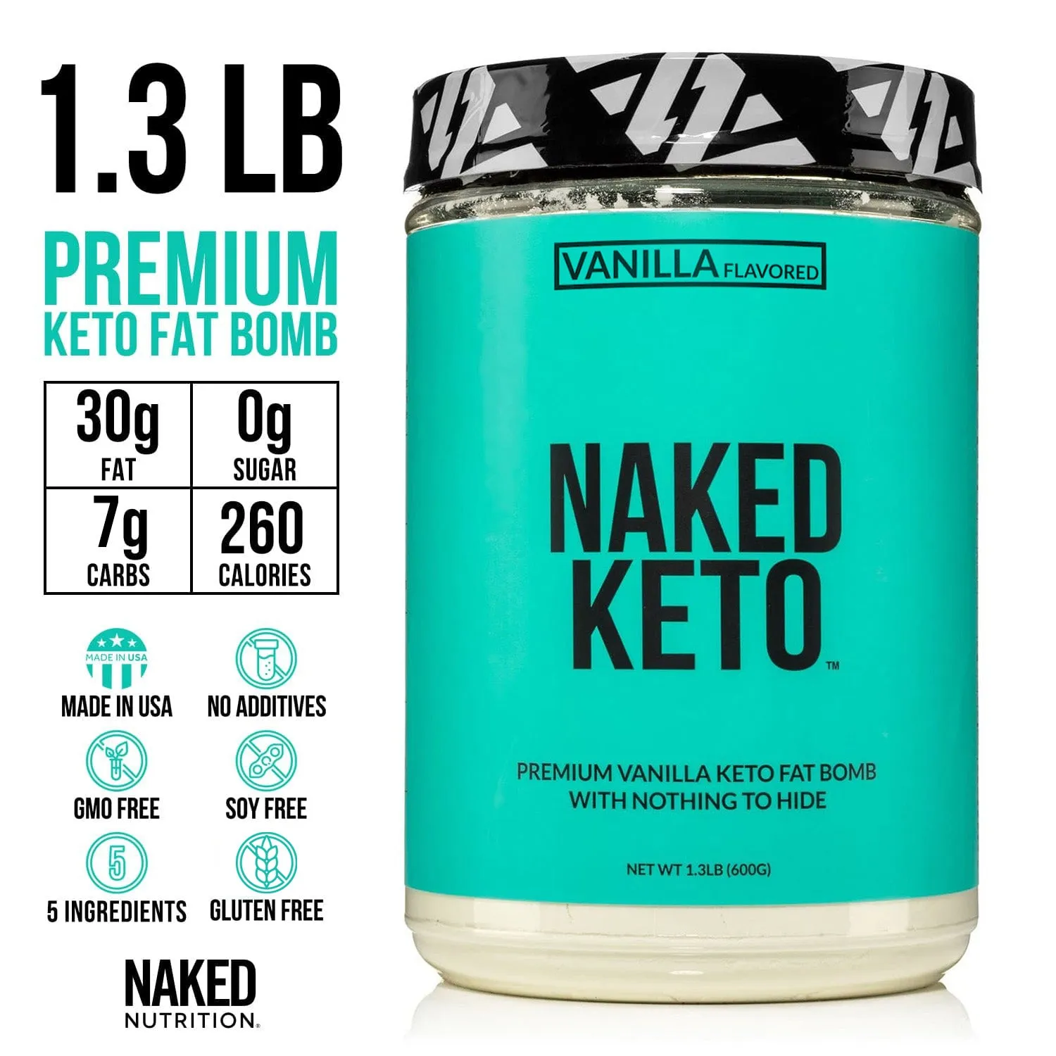 Vanilla Keto Fat Bomb | Naked Keto