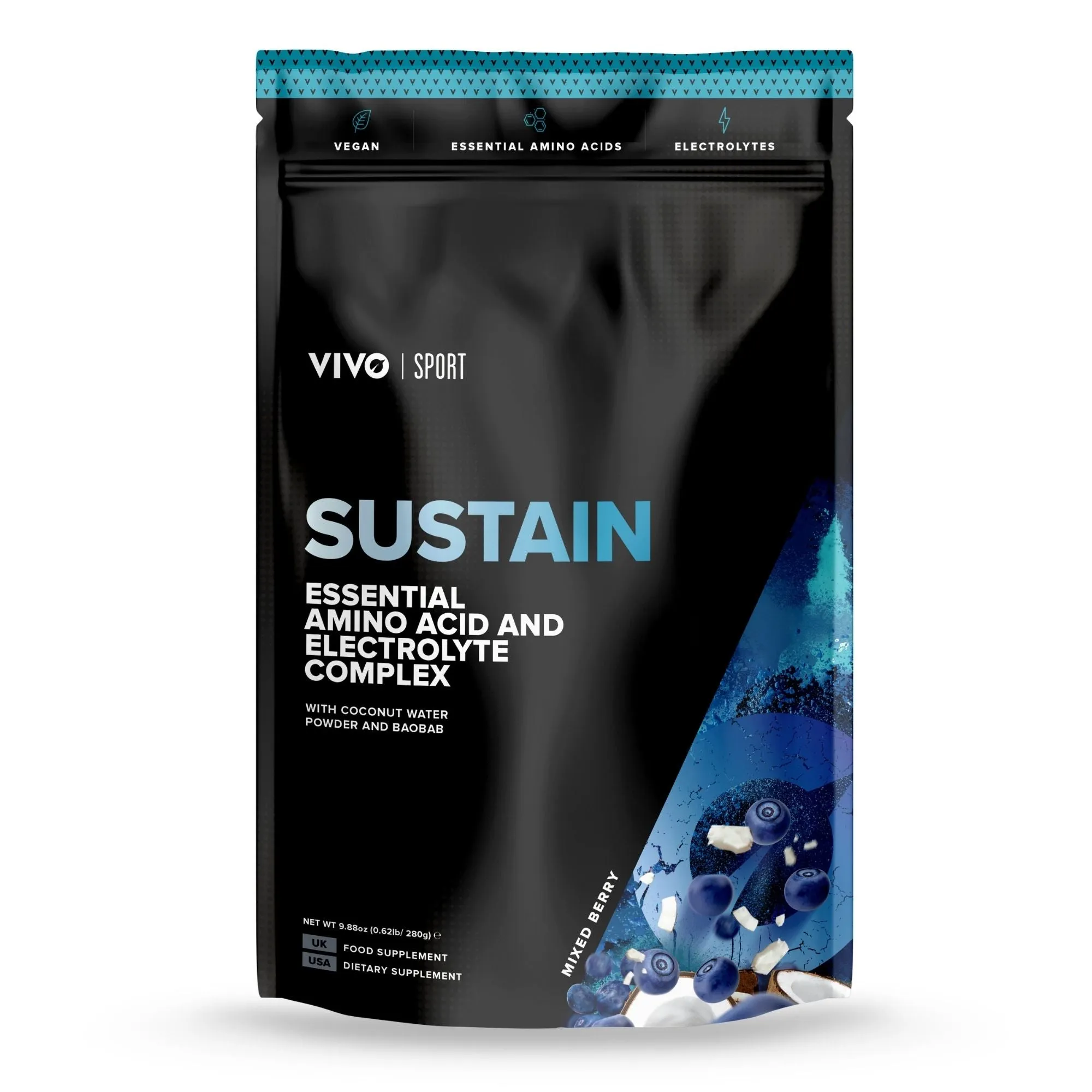 Vivo Life Sustain: Mixed Berry 280g